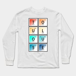 Toulouse City | Periodic Table Long Sleeve T-Shirt